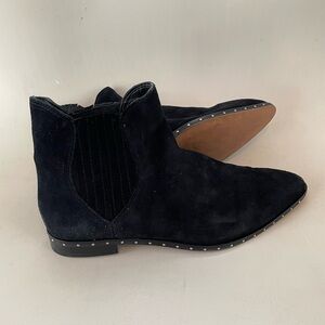 Rebecca Minkoff Black Suede Ankle Booties
